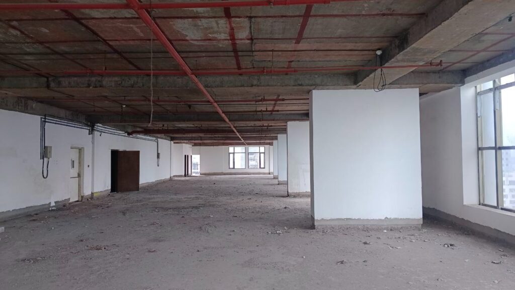 Bare Shell Office Space in Sector 5 Saltlake | Arch Waterfront | Saimoon Ventures | Premium Commercial Spaces For Rent in Kolkata