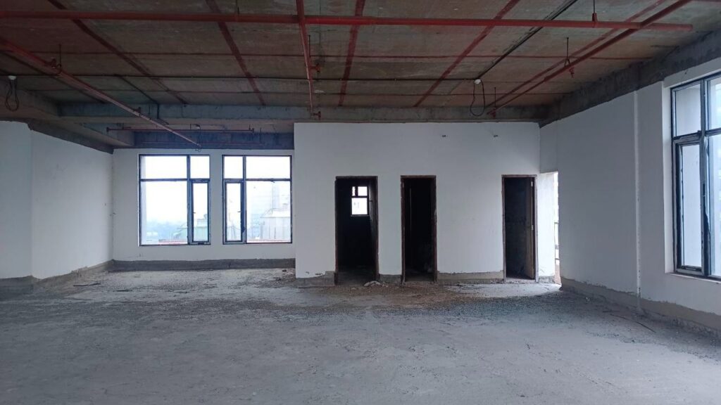 Bare Shell Office Space in Sector 5 Saltlake | Arch Waterfront | Saimoon Ventures | Premium Commercial Spaces For Rent in Kolkata